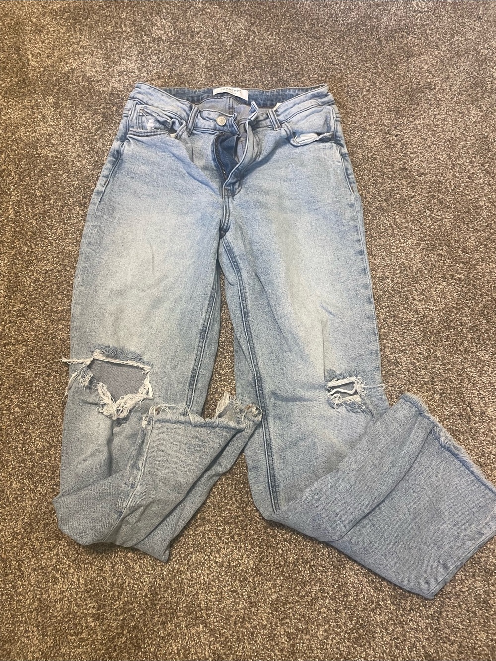 Lovervet size 28 Light Blue Distressed Women’s Jeans